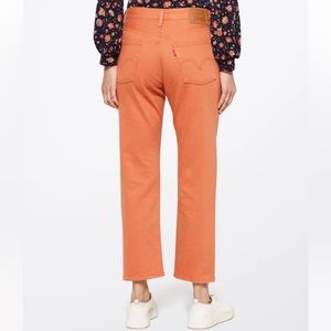 Levi’s 501 Original Crop Ankle Country Chic Denim Jeans High Rise Buttonfly 14